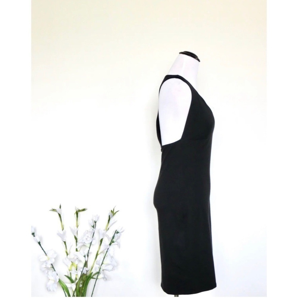NEW! Victoria's Secret Tank Dress Built in Bra Black SZ S - Picture 6 of 7